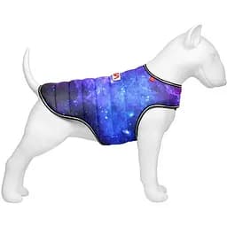 Курточка-накидка для собак Waudog Clothes, малюнок "NASA21", S, А 32 см, B 41-51 см, С 25-35 см
