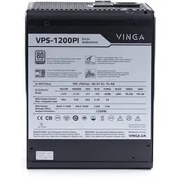 Блок живлення Vinga 80 Plus Platinum 1200W (VPS-1200Pl) Б/в - мініатюра 6