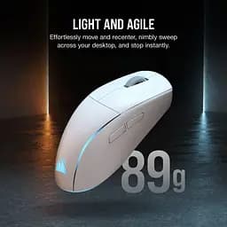 Миша Corsair M75 Wireless Lightweight White (CH-931D011-EU) - мініатюра 8