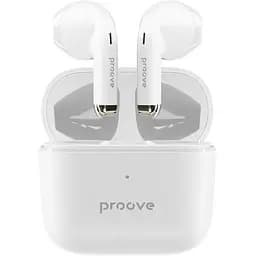 Беспроводные наушники Earphones Proove Mainstream, IPX4, ENC, BT5.3, 40mAh, 400mAh, 4h, TWS white UA UCRF