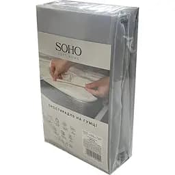 Простирадло на гумці Soho Light Gray 180 х 200 см (03-BT-1322-Light Gray)