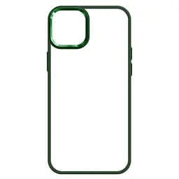 Чехол для Apple iPhone 15 Plus, UNIT2, зеленый, ударопрочный, прозрачный противоударный чехол-накладка из TPU и поликарбоната (PC), с защитными бортиками, защита всего корпуса от ударов и царапин, ArmorStandart (ARM69975) - мініатюра 2