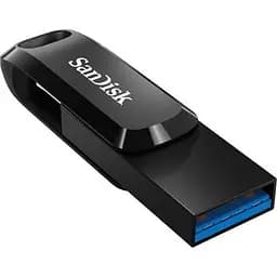 USB флеш накопичувач SanDisk 512GB Ultra Dual Go Black USB/Type-C (SDDDC3-512G-G46) - мініатюра 3