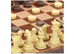 Настільна гра CAYRO Магнітні шахи-шашки середні (поле 24x24 см) (453) - мініатюра 2