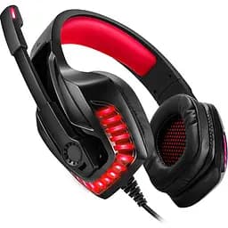 Ігрові навушники REAL-EL GDX-7650 Black/Red (EL124100043) [112560] - мініатюра 4