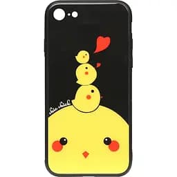 Чохол-накладка Toto Cartoon Print Glass Case Apple iPhone 7/8/SE 2020 Chicken Chick