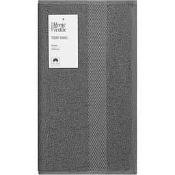 Рушник махровий Ardesto Essence 30х50 см 100% бавовна темно-сірий (ART2230DG) 