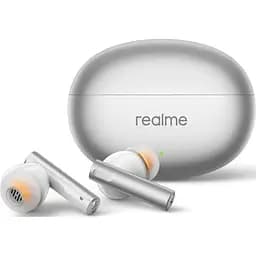 Бездротові навушники Realme Buds Air 6 Flame Silver (RMA2402) стерео гарнітура в кейсі - мініатюра 2