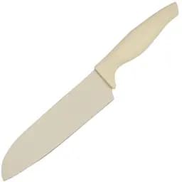 Нож кухонный Gusto Белая жемчужина сантока 17.7 см (128573)