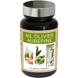 Комплекс Nutriexpert Чеснок, Лист оливы, Цветы боярышника 60 капсул