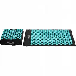 Килимок акупунктурний 4FIZJO Eco Mat XL Аплікатор Кузнєцова з подушкою 72 x 42 см 4FJ0380 Black/Blue (P-5907739313911) - мініатюра 9