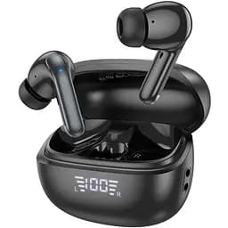 Бездротові навушники HOCO EQ5 Energy true wireless ANC+ENC noise reduction BT headset Black (6942007602419)