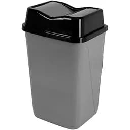 Корзина для мусора Violet House 0091 Бабочка с крышкой 50 л Metalic (0091 Бабочка METALIC с/кр.50 л)