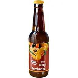 Напиток комбуча Ever Aid Papaya 100% слабогазированный 0.35 л