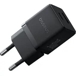 Мережевий зарядний пристрій Baseus Palm Fast Charger Type-C+USB 30W P1011160A113-00 Black - мініатюра 4