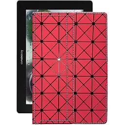 Чехол StatusCASE из экокожи для планшета Lenovo Idea Pad S6000h Красный ромб