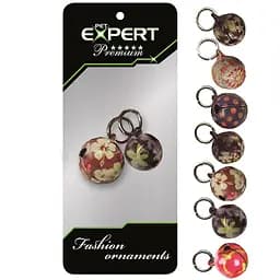 Подвеска на ошейник TatraРet Expert колокольчик с узором 12 мм/2 шт. в ассортименте 