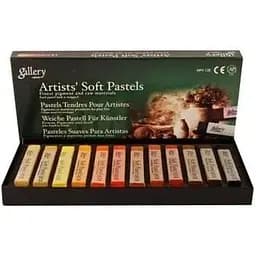 Пастель суха Mungyo MPV-12Е Земля професійна м'яка 12 кольорів