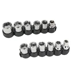 Викрутка Sigma з реверсом + насадки торцеві 1/4" 27шт CrV 4002121 - мініатюра 2