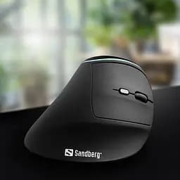 Мишка Sandberg Wireless Pro 3400 dpi 6 кнопок чорний - мініатюра 2