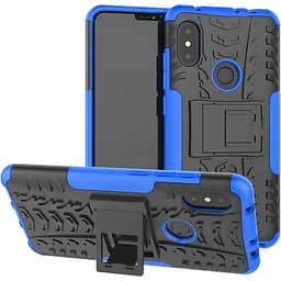 Чохол-накладка Toto Dazzle Kickstand 2 in 1 Case Xiaomi Redmi Note 6 Pro Blue - мініатюра 2