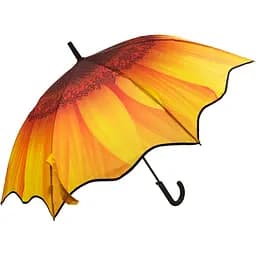 Жіноча парасолька-палиця напівавтомат Fare 105 см різнобарвна