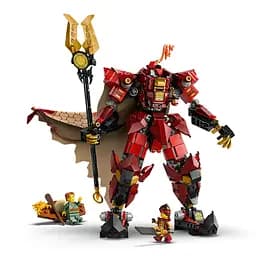 Конструктор LEGO Ninjago Робот Вогняного Лицаря 996 деталей (71846) - мініатюра 16