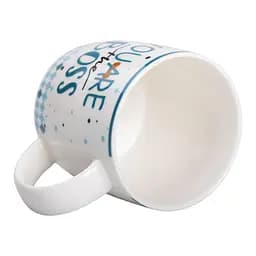 Чашка порцелянова YOU ARE THE BOSS 450 мл чоловіча Liling Rongxiang Ceramic RX-N240278YBOSS - мініатюра 3