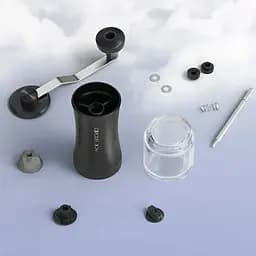 Кавомолка ручна Circle Joy Coffee Grinder (CJ-SMDJ01) White - мініатюра 5