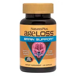 Комплекс для поддержания мозга Nature's Plus AgeLoss Brain Support 60 капсул