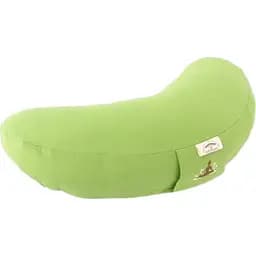 Подушка Ideia для медитации и йоги с гречневой шелухой 46х25 см салатовый (8-30233)