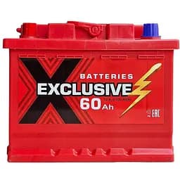 Акумулятор Exclusive 60Ah Ев (-/+) 500EN 242х175х190 мм