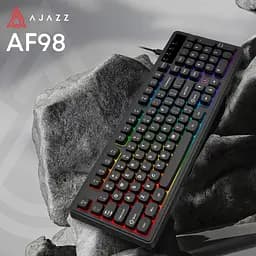 Клавіатура Ajazz AF98 USB UA Black (AF98-B) - мініатюра 6