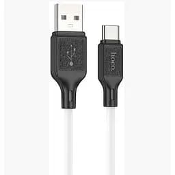 Кабель Hoco X90 Cool silicone charging data cable for Type-C Білий