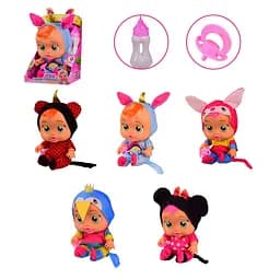 Пупс "Cry Babies" 8368, музичний, пляшечка, пустушка, в коробці (6900020086418) Микс