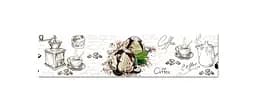 Кухонний фартух Happy Pocket Морозиво вінілова наклейка ПВХ десерти їжа Сірий 60х200 см Z180795 - мініатюра 7