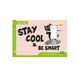 Альбом для рисования Апельсин A4 Stay Cool be smart АП-0303-10 скоба с перфорацией