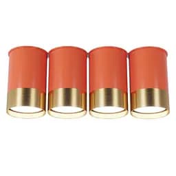 Світильник точковий спот BP на 4 лампи кораловий PikArt арт. 6357 1