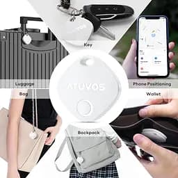 Atuvos Smart Bluetooth Air Tracker 1 Pack, Keys Finder працює з Apple Find My (тільки iOS), локатор предметів для ключів - мініатюра 5