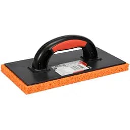 Терка пластикова Yato з гідрогумовою прокладкою h=18 мм 270x130 мм (YT-51909)