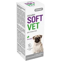 Лосьйон ProVET Softvet для гігієни очей котів і собак 15 мл
