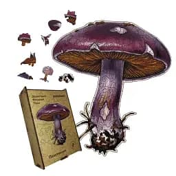 Деревянный пазл Паутинник, А3, Деревянная коробка 200 элементов