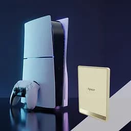 Накопичувач зовнішній SSD 512GB Apacer AS724 Cream (AP512GAS724C-1) - мініатюра 4
