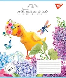 Набір зошитів Yes Sunny spring А5 в лінійку 12 аркушів 25 шт. (766952) - мініатюра 5