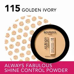 Компактна пудра Bourjois Always Fabulous відтінок 115 (Golden Ivory) 10 г (8000019656500) - мініатюра 2