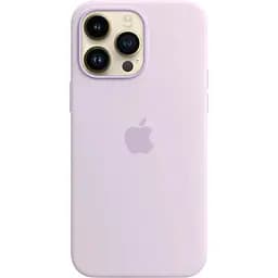 Чохол Epik SilIcone Case with MagSafe and Animation [Colorless] для iPhone 14 Pro Max Lilac