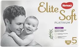 Підгузки-трусики Huggies Elite Soft Platinum 5 (12-17 кг), 38 шт. (865932) - мініатюра 2