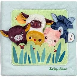 Развивающая мягкая книга Lilliputiens Младенцы животных на ферме (83856)