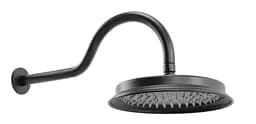Душова система Rea Serra black + BOX прихованого монтажу REA-B1143, Чорний матовий - мініатюра 4