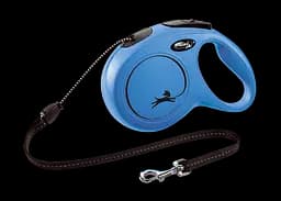 Повідець-рулетка Flexi Classic M, для собак до 20 кг, трос 8 м, синій (CL20C8.251.BL.20)